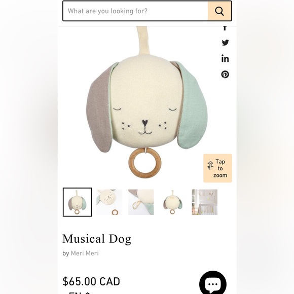 Meri Meri - Musical Dog - Picture 3 of 3